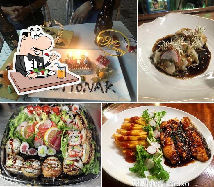 Platos en Restaurante Japonés - OH!! SUSHI