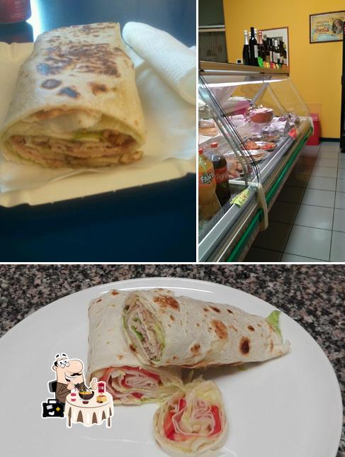 Platti al Piadineria Non solo piada da Angelo