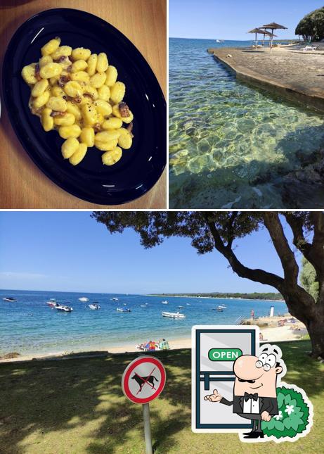 La immagine di esterno e cibo da Dolce Vita Novalja