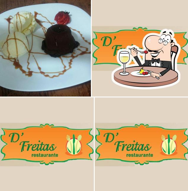 Еда в "Restaurante D'Freitas"