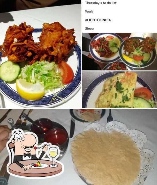 Light of India in Ellesmere Port Restaurant menu and reviews