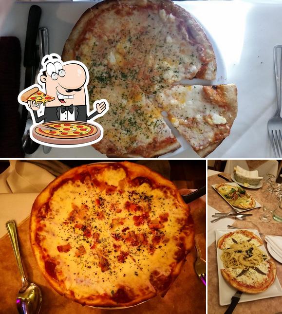 Essayez des pizzas à Restaurant IL Vigneto