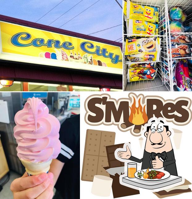 CONE CITY in Grand Rapids Restaurant menu and reviews