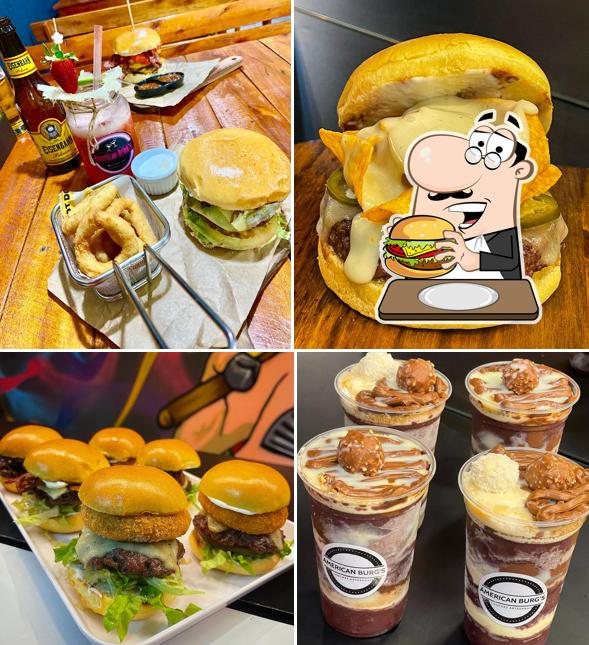 Hambúrguer em American Burg's Lanches Artesanais, Piraquara Pr, Hambúrguer artesanais, Chopp, Porções, Espaço Kids