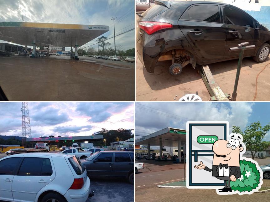 Veja imagens do exterior do Posto Petrobras