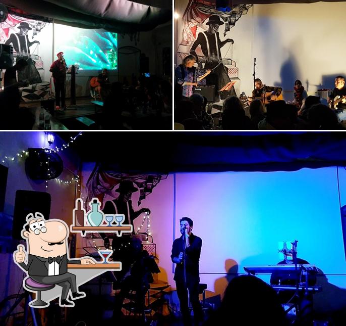 Gli interni di Jester Club