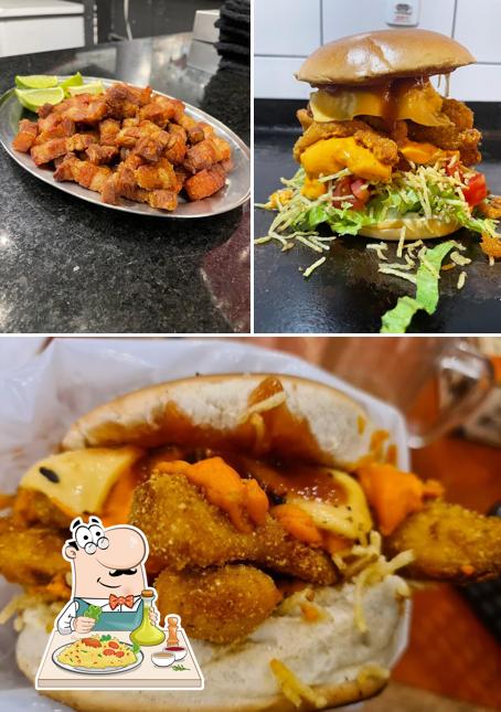 Hambúrguer em A Casa é Nossa