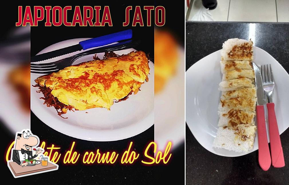 Comida em Japiocaria Sato