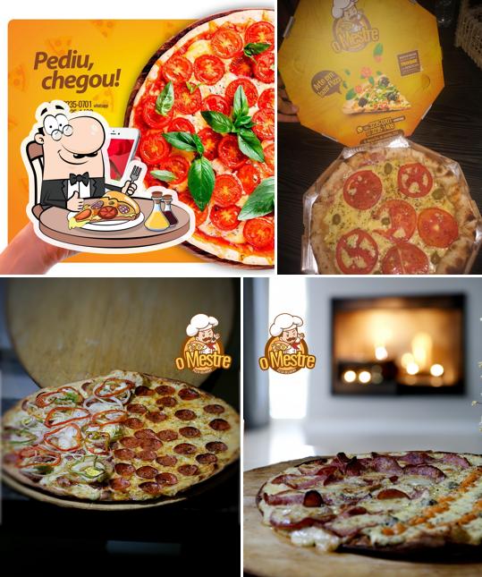 Consiga pizza no O mestre pizza Delivery