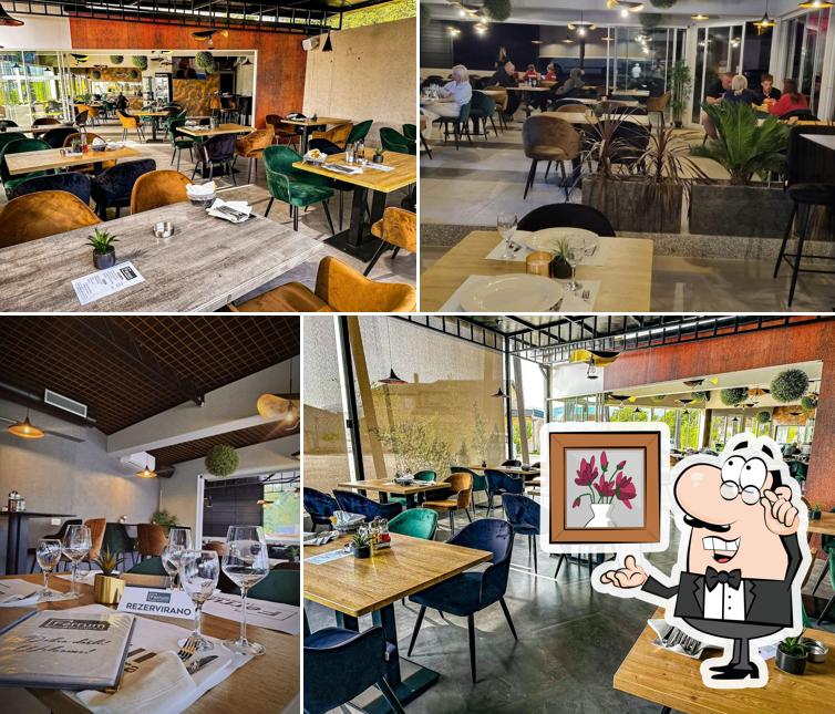 Gli interni di Pizza-Grill-Caffe "Ferrum"