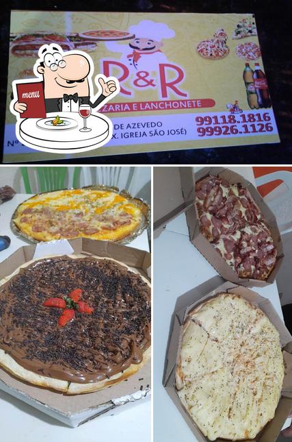 Comida em R&R Pizzaria e Cia