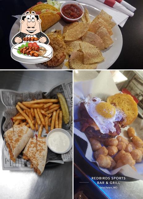 Food at Redbirds Sports Bar and Grill