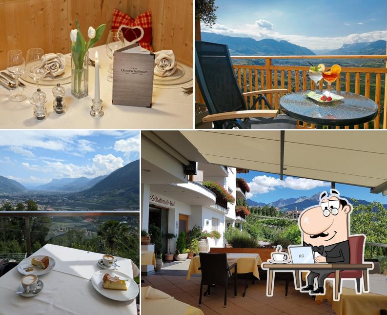 Gli interni di Gasthof Unterschattmair