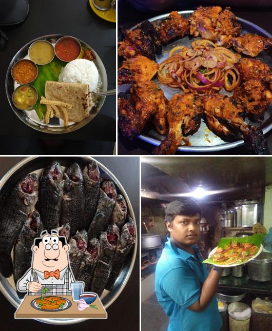 Chicken wings at New Udupi Ananda Bhavana Veg
