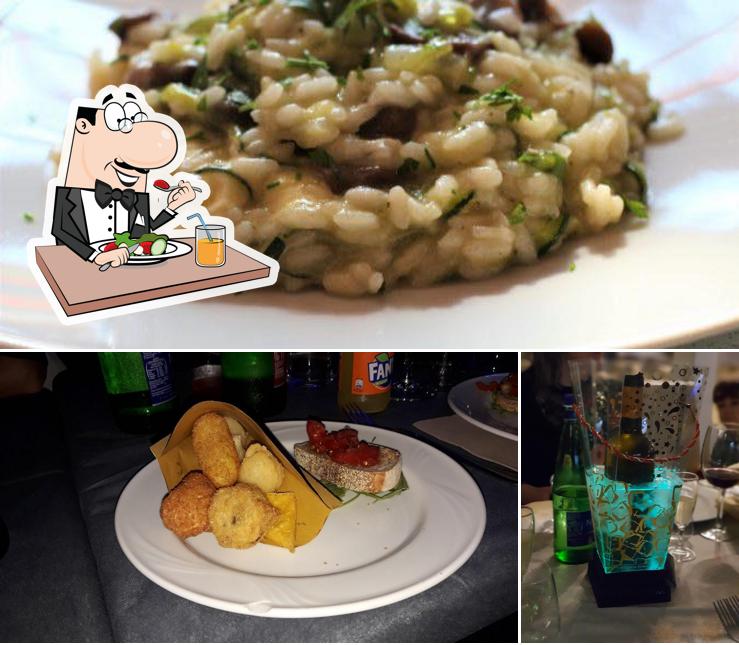Dai un’occhiata alla foto che presenta la cibo e birra di Giardini Delle Ninfe