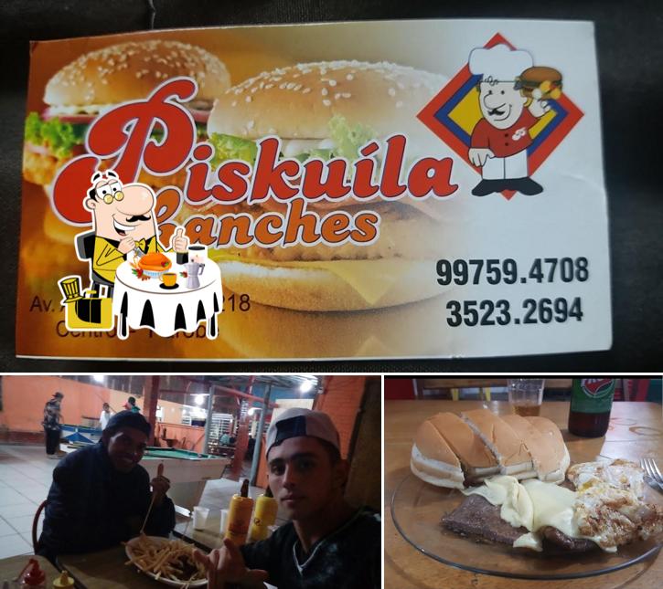 Comida em Piskila Lanches Xis