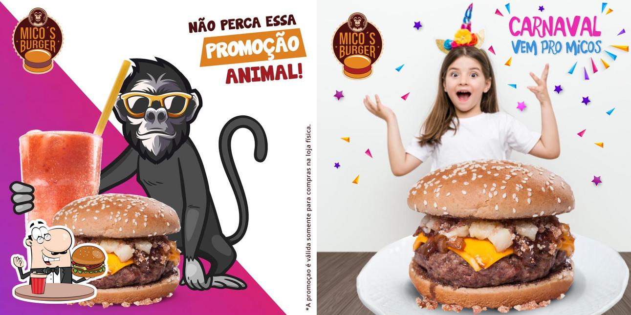 Os hambúrgueres do Micos Burger Octogonal irão satisfazer diferentes gostos