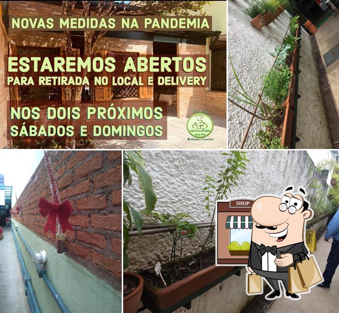 O exterior do Prato Sete Refeições Caseiras