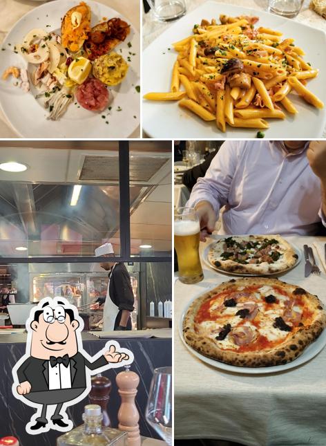 Siediti a un tavolo di il borgo