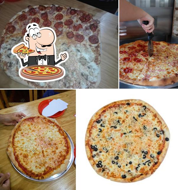 В "Maxi Pizza Évora" вы можете попробовать пиццу