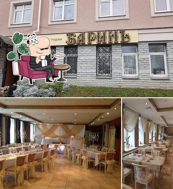 Check out how Restaurant "Barin" looks inside