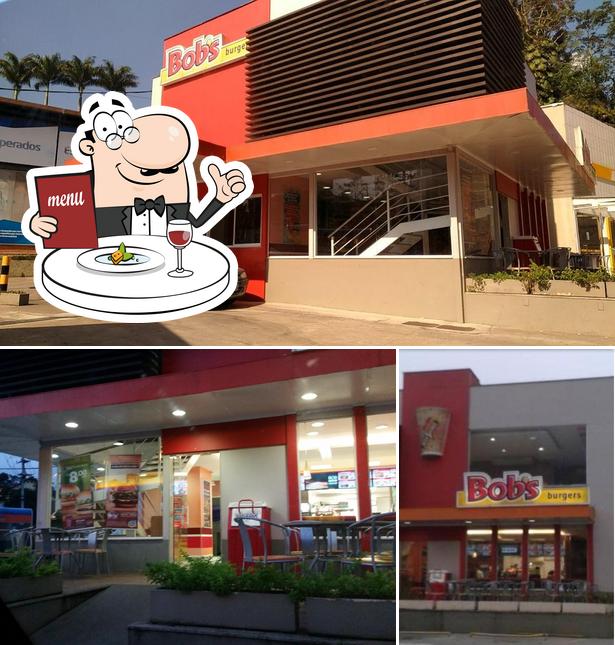 O Bob's Burger - Drive Posto Ipiranga Bingen se destaca pelo comida e exterior