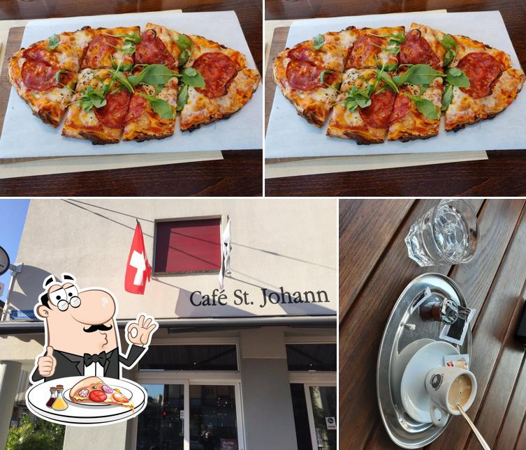 Prova una pizza a Cafe St. Johann