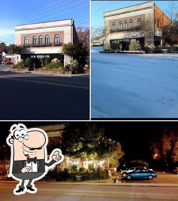 The exterior of U.S. Pizza Co. Hillcrest