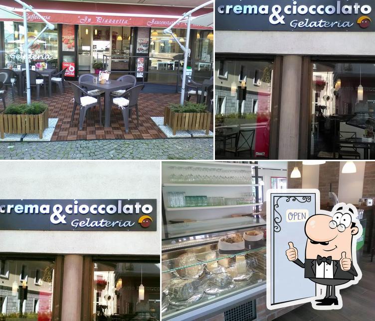"CREMA & CIOCCOLATO" Gelateria - Caffetteria -"InPIAZZETTA"- Paninoteca - Wine bar - Birreria