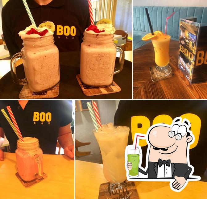 Enjoy a beverage at Boo Bar coffee