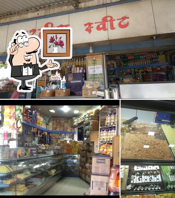 The interior of Bhartiy Sweets