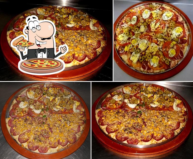 Escolha diversos variedades de pizza