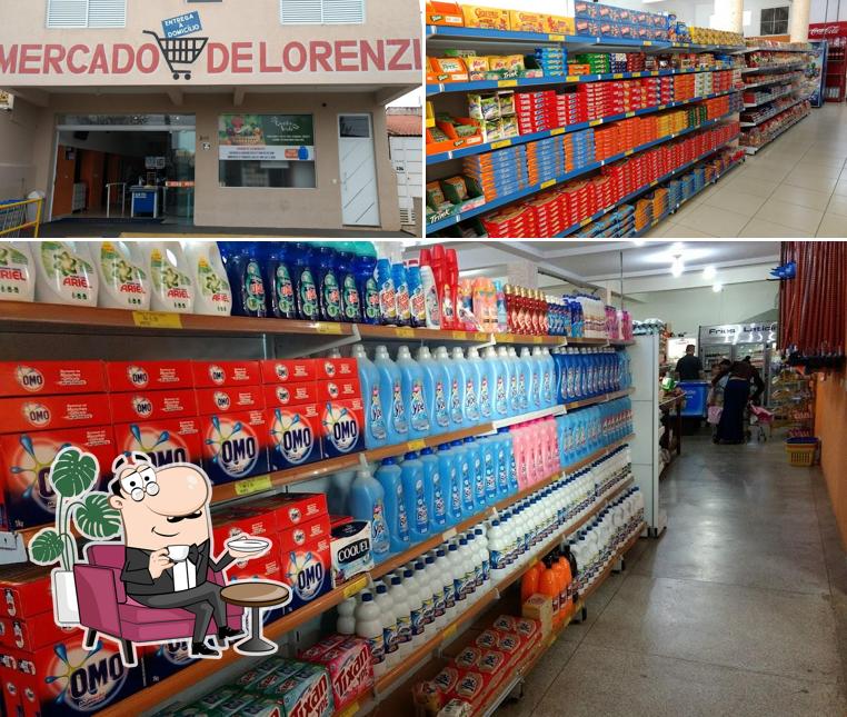 O Supermercado JB se destaca pelo interior e comida