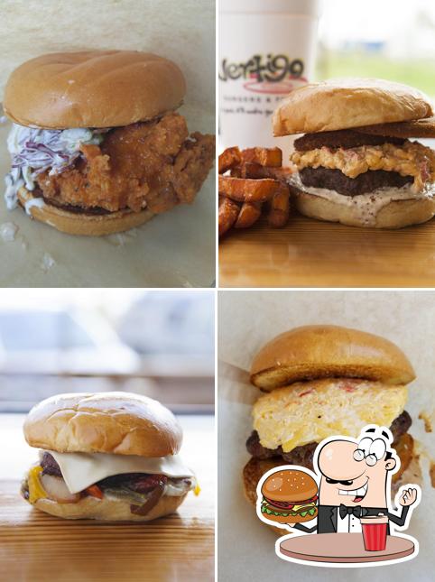 Get a burger at Vertigo Burgers and Fries