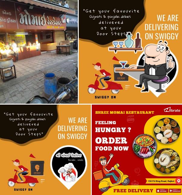 Check out how shree momai restaurant looks inside