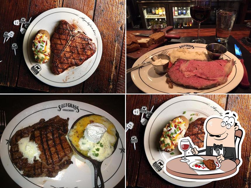 Saltgrass Steak House, 20241 Gulf Fwy in ster Restaurant menu and