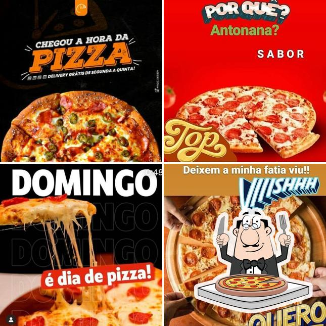 Escolha diversos variedades de pizza