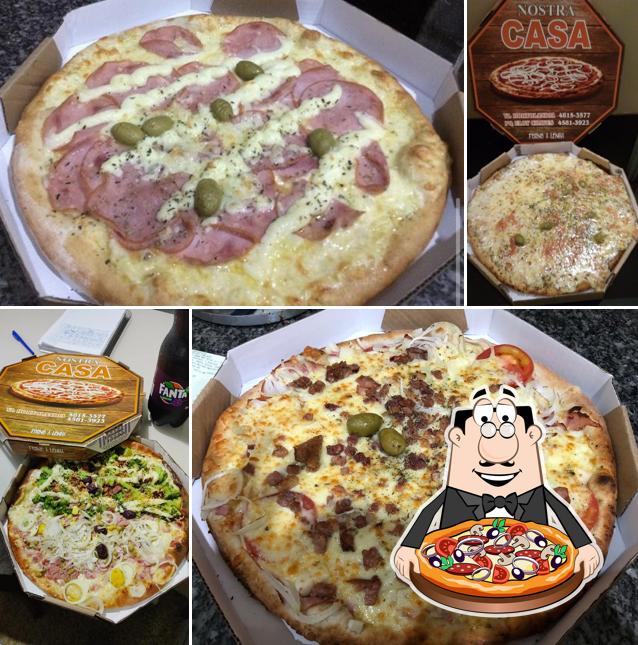 Peça pizza no Nostra Casa