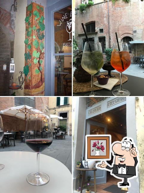 Die Inneneinrichtung von Baccanale Wine Bar & Bistrot