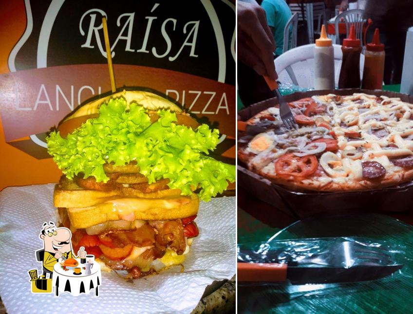 Comida em Raísa Lanche & Pizza