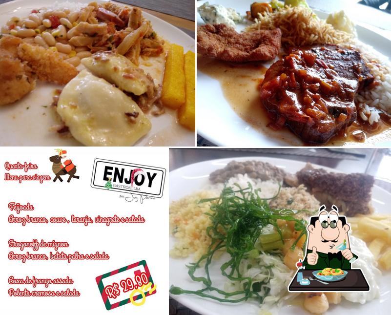 Platos en Enjoy Gastronomia
