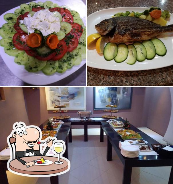Platos en Restaurant „Exclusive“