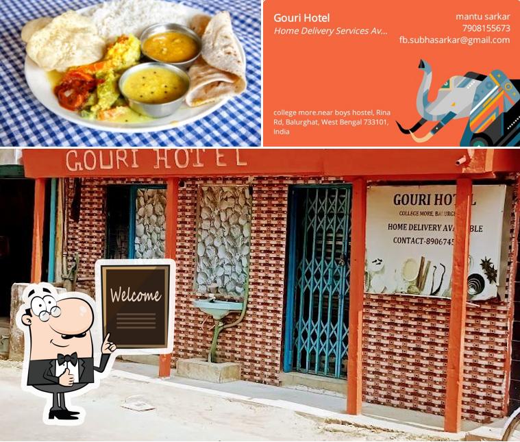 Here's a picture of GOURI HOTEL