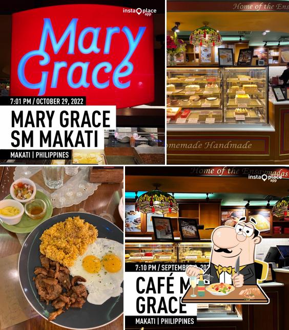 Food at Café Mary Grace