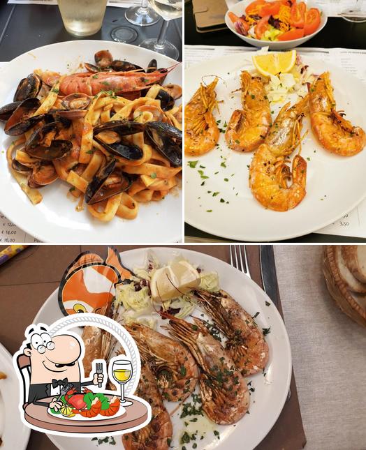 Prenez des fruits de mer à Ristorante Pizzeria I Cavalieri