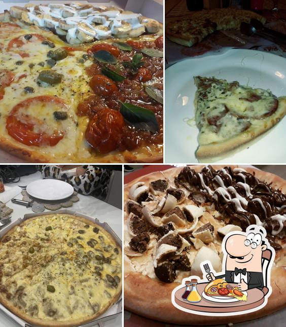 Experimente pizza no Sid's Pizzas