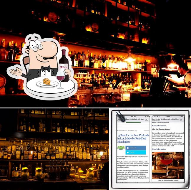 The Exhibition Room in Long Beach Restaurant menu and reviews