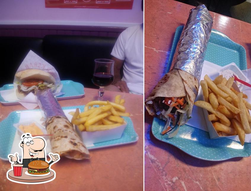 Commandez un hamburger à Efes Kebab