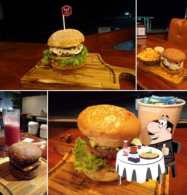 Experimente um hambúrguer no Hamburgueria Porterhouse