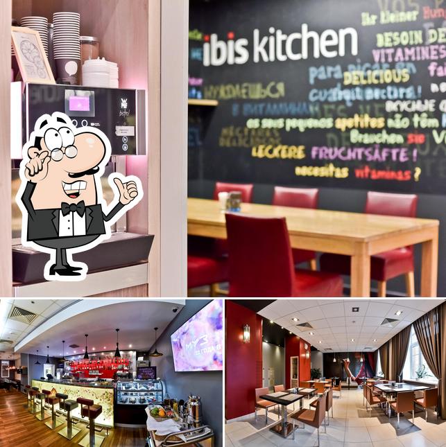 Посмотрите на внутренний интерьер "Ibis Kitchen"